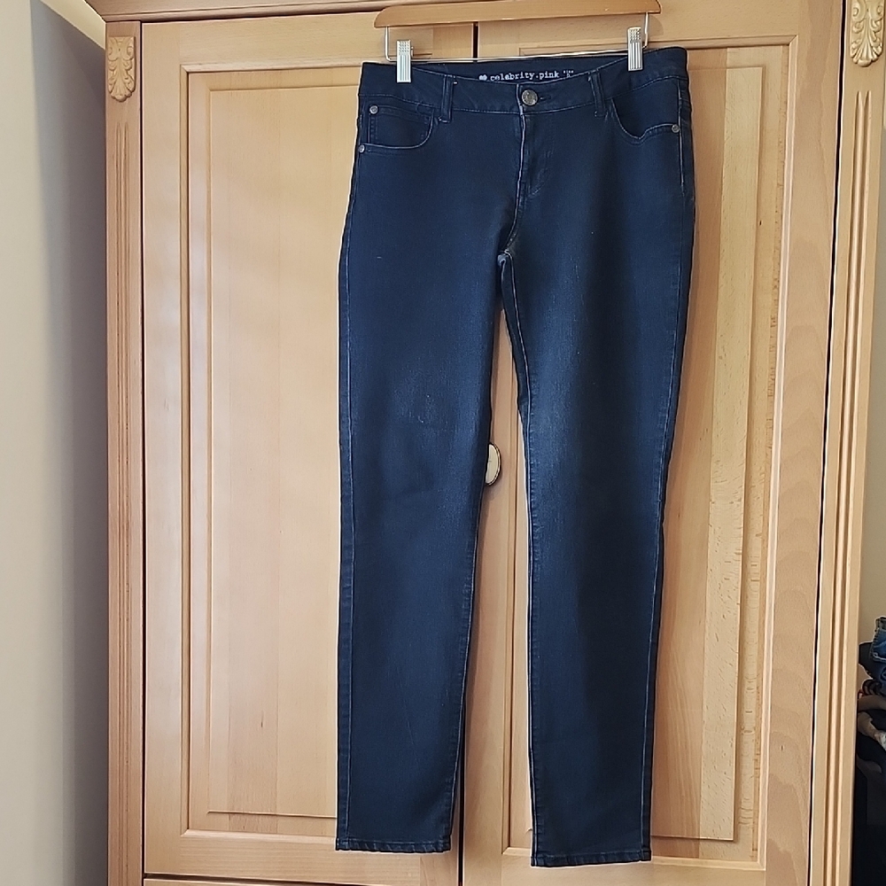 Black Skinny Jeans With Stretch Mid Rise